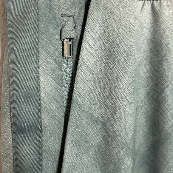 Athleta Nolita Slim Tapered Printed Green Crop Pant Sz 6 - Picture 6 of 9